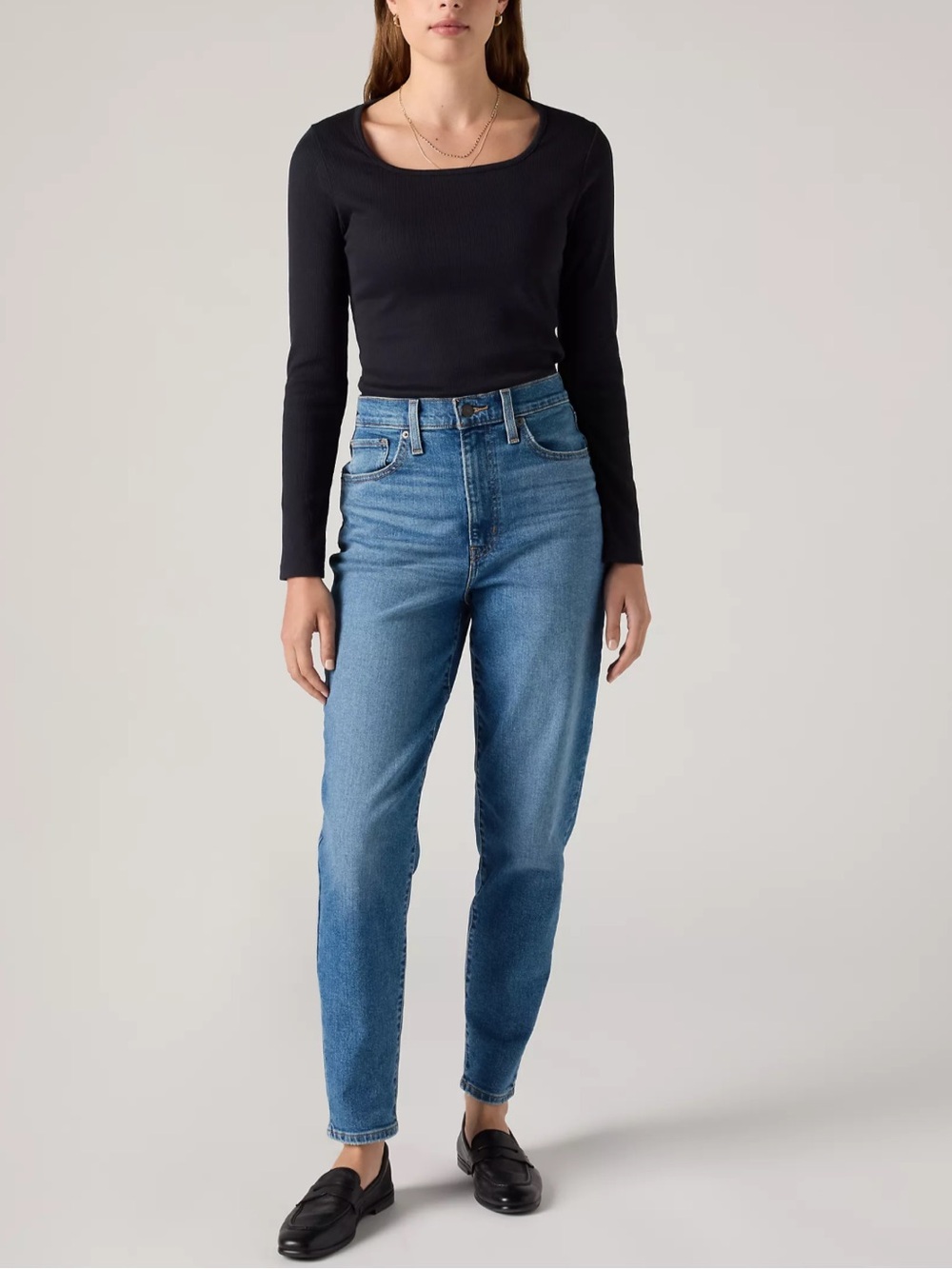 Levi’s High-Waisted Mom Jean Size: 26